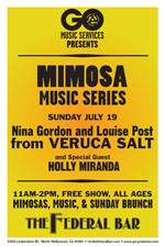 Mimosa Music Veruca Salt
